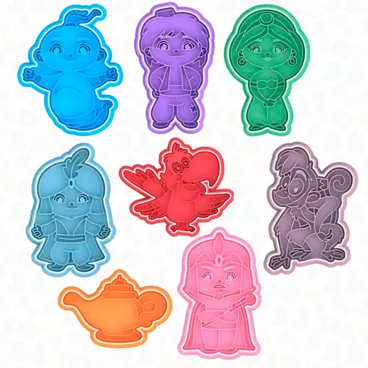 Aladdin-cookie-cutter-set-of-8.webp Aladdin cookie cutter set of 8