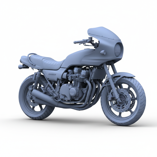 Kawasaki H2 Mach IV dirt bike STL, 1:64 motorcycle, drag bike STL, snap fit motorcycle STL, motorbike, bike STL, motorcycle 3D print, adventure motorcycle STL, motorcycle statue, sport bike STL, motorcycle display model, motorcycle stand STL, motorcycle s