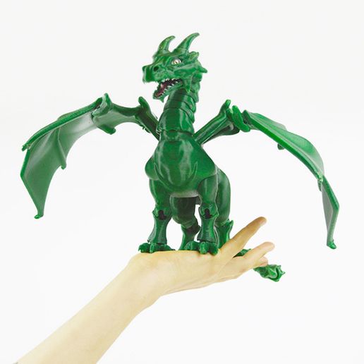 Articulated dragon mouth