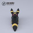 Umbreon-articulado-3dprint-pokemon-3.jpg Pokemon Umbreon Articulated