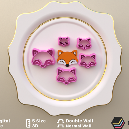 POLYMER CLAY CUTTERS/EULITEC.COM/CC/COPYRIGHTED LICENSE 3D model