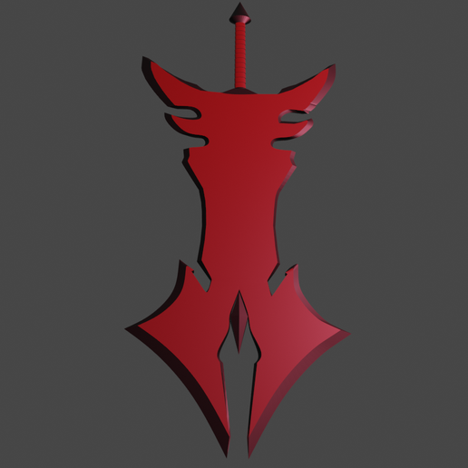 Aatrox Sword 3D model