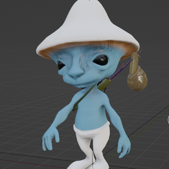 Screenshot_3.png Smurf Cat Meme 3D Model