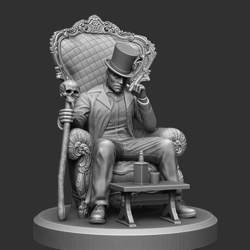 Exu tranca-rua 3D model