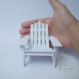 ADIRONDACK-CHAIR-Dollhouse-Miniature-3.png Кресло ADIRONDACK CHAIR Миниатюра для кукольного домика