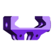 Mini MP7 Fiber Optic Rear Sight 01.stl Airsoft Glock Brace Chassis Stock Carbine Kit Glock 17 Glock 19 Glock 34 TM Clones KSC VFC Elite Force Umarex