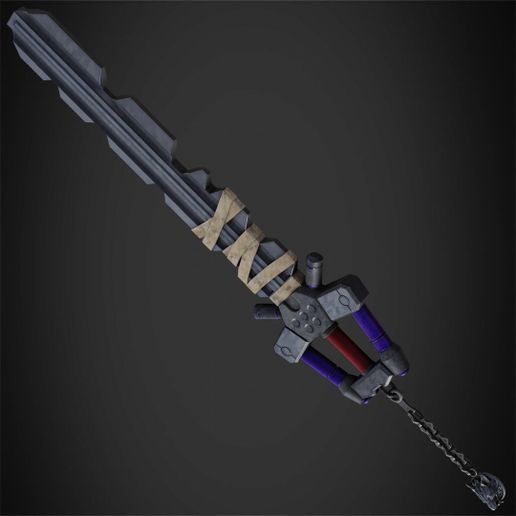 Fenrir_frame_0210.jpg Kingdom Hearts Fenrir Keyblade for Cosplay