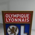J TR yy Olympique Lyonnais lamp