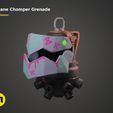 0007.jpg 3D-Datei Arkane Chomper-Granate・Modell zum Herunterladen und 3D-Drucken