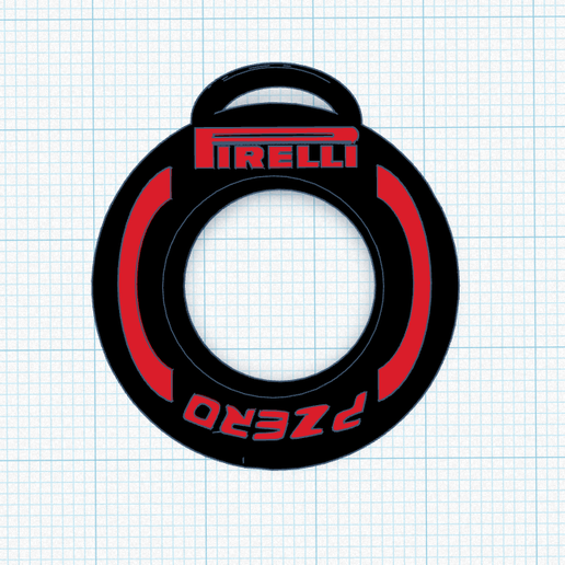 🛞 F1 Wheel Key Ring・ STL File for 3D printing・Cults
