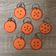 Todas.png 3D-Datei Dragon Balls Schlüsselbänder Pack・3D-druckbares Modell zum herunterladen