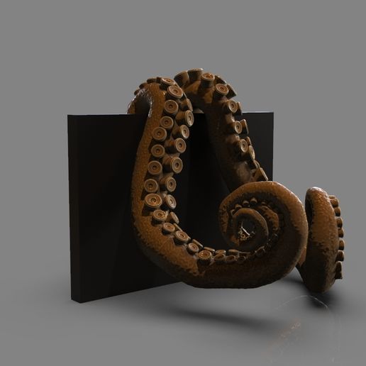 untitled.2520.jpg 3D file Lovecraft Tentacles Creature Holder・3D printable model to download, PaburoVIII