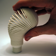 Capture d’écran 2017-11-06 à 09.24.52.png Free STL file Light Bulb Sculpture 2 (Springo)・3D printer design to download