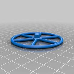 Depron_Plane_Landing_Wheel.A.0.jpg Free STL file Landingwheel for Foamie/Depron model RC Planes・Template to download and 3D print, DanielNoree