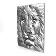 Leon BAs-relief 5.3.jpg Lion 5 CNC