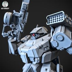 HG_Hunter_75mm_no_logo_01.jpg Файл 3D Перегрузочный редуктор Hunter 75 мм Plus Pilot・Дизайн для загрузки и 3D-печати