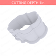 Plaque_1~2.25in-cookiecutter-only2.png Plaque #1 Cookie Cutter 2.25in / 5.7cm