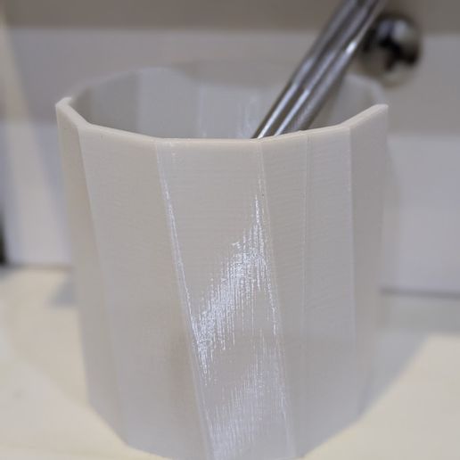 Dodecagon-Shaped Modern Vase 3D model