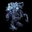 Chaos-Knight-Abomination-A-Mystic-Pigeon-Gaming-1-b.jpg Chaos Infused Abomination Knight 41st Millennium Sci Fi Robots
