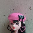 PXL_20230730_133214303.PORTRAIT.jpg Monster High Draculaura Heart Earrings