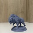 Giant-bear2.jpg Giant Dire Bear DND miniature - 2 inch base, Pre-supported