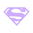 SUPERMAN.stl SUPERMAN LOGO