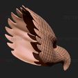 z06.jpg Calamar Juego Máscara - Vip Águila Máscara Cosplay Modelo de impresión 3D