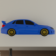 3.png Subaru Impreza WRX STi Sedan Wall-mounted