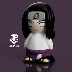 231104_ABRIL_019.png STL file NEJI_CHIBI_CHARACTER_NARUTO SHIPPUDEN・3D print design to download