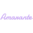 Amarante.stl Amaranth