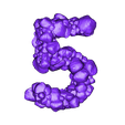 rock-5.stl Free STL file Rocky Alphabet・3D printing model to download