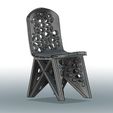 WASP for Voronoi Chair 3.JPG #3DSPIRIT Voronoi Chair
