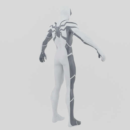 Renders0013.png Spider-Man Foundation Suit Spiderverse Textured Rigged