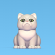 Cod97-Persian-cat-1.png 3D file Persian Cat・3D printable model to download