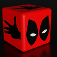DeathpoolD6V1_1.png DeathPool D6 Dice Modelo para impressão