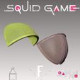 masksoldier5.jpg Squid Mask / Squid Game Mask - Front Man Mask Squid Game
