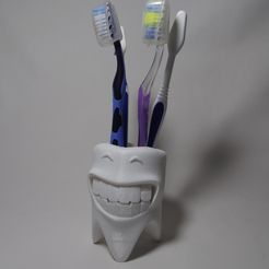 DSCF1366.jpg Happy Toothbrush Holder