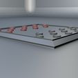 18.jpg Checkers Board Game 3D Print Model