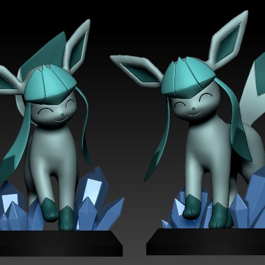 ZBrush-Document3.jpg Pacote de evolução Pokemon eevee