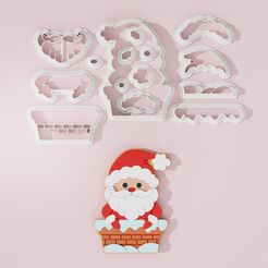Agios-Vasilis.jpg Santa Claus in Chimney Cookie Cutter