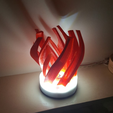 Capture d’écran 2017-05-29 à 12.39.09.png Free STL file Light evolving lamp・3D printer design to download