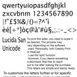 1.jpg ALPHABET OF 3D LETTERS IN Lucida San Unicode FONT