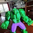 Hulk en Low Poly V2