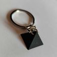 Image.jpeg The Board Black Pyramid Keychain – Control
