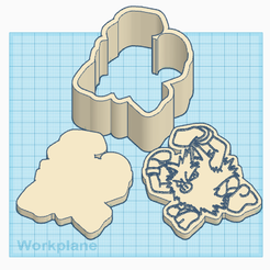 057-Primeape-1.png Datei 3D Pokemon: Primeape 3 Stück Badebombenform・Modell für 3D-Druck zum herunterladen