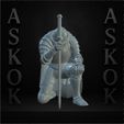 jpg_frame_18.jpg Kneeling Crusader Knight - CA316