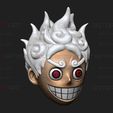 06.jpg Luffy Gear 5 Head Mask Wearable - One Piece Cosplay