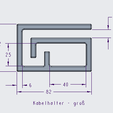 kgr.png Cable organizer parameterized