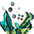 Clipped_image_20230503_073451.png Diamond Hand - Crystal Xbox Controller Holder