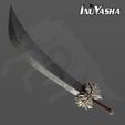 Tessaiga-Inuyasha-sword-anime.jpg Tessaiga sword from anime Inuyasha for cosplay 3d print model